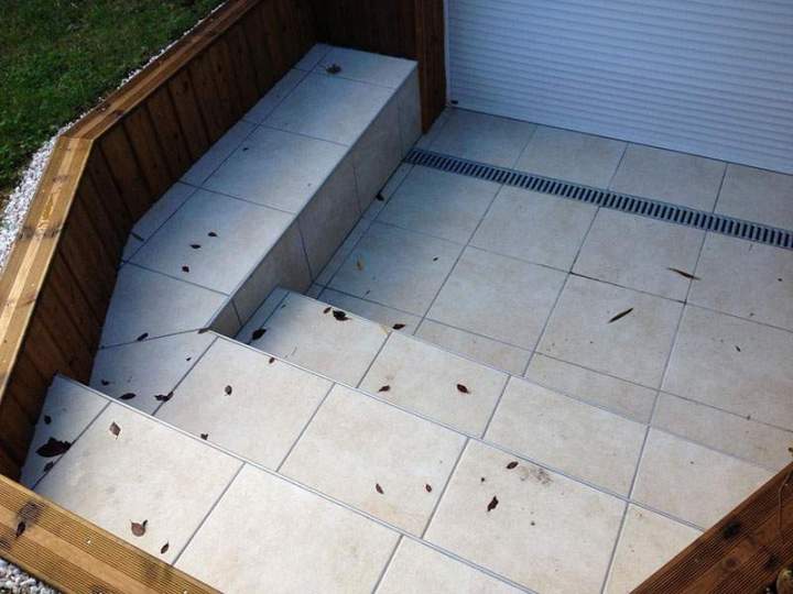 Pose de carrelage extérieur Brive-la-Gaillarde